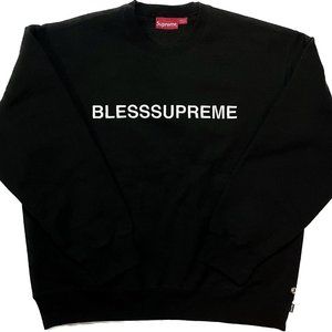 Supreme x Bless Crewneck Black Size Large